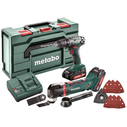 Metabo - Kit combo 2.6.1 : Perceuse-visseuse à batterie + outil multifonction 18 v (685081000)