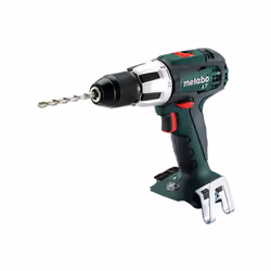 Metabo SB 18 LT, Perceuse à poignée pistolet, Sans clé, 1,3 cm, 3,8 cm, 1,3 cm, 1,3 cm