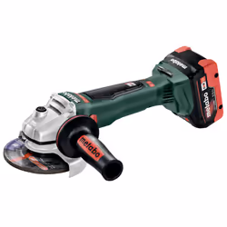 Metabo WB 18 LTX BL 125 Quick, 9000 tr/min, 12,5 cm, Batterie, 5,5 Ah, 2,7 kg
