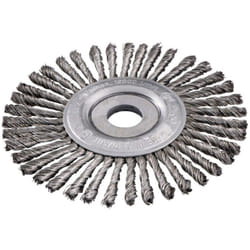 Metabo - Brosse ronde 125x0,5x6 /22,23 mm, acier, torsadé