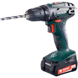 Contenu de la livraison: - 1x Metabo BS 14.4 Perceuse-visseuse sans fil - 1x mandrin à serrage rapide - 1x crochet de ceintur ...