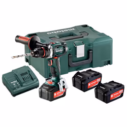 Metabo BS 18 LTX IMPULS SET, Perceuse à poignée pistolet, Sans clé, 1,3 cm, 6,5 cm, 1,3 cm, 1,5 mm
