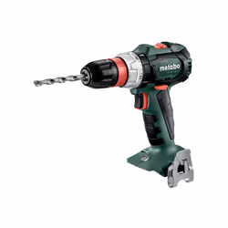 Metabo BS 18 LT BL Q, Tournevis électrique, Poignée de pistolet, Attache de ceinture, 2100 tr/min, 1,3 cm, 3,8 cm