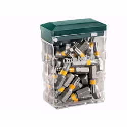 Description générale Boîte d'embouts Metabo BIT-BOX T25, 'SP', contenant 25 pièces d'embouts de haute qualité, idéaux pour un ...