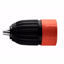 Metabo 627237000, Mandrin sans clé, 1,5 mm, 1,3 cm, Noir, Rouge