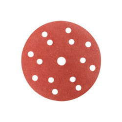 50 feuilles abrasives auto-agrippantes 150 mm, P240, bois + métal, multi-hole (626680000) - Metabo