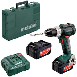 Perceuse-visseuse sans fil Metabo BS 18 LT BL; 18 V; 2x4,0 Ah accu.