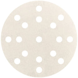 50 feuilles abrasives auto-agrippantes 125 mm, P40, peinture, « Multihole » Metabo 50 pièces