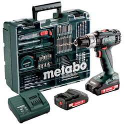 Metabo SB 18 L SET 1800 tr/min Sans clé 1,6 kg Noir, Vert