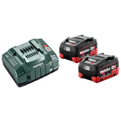 Batterie Metabo; 18 V; 2x5,5 Ah + Chargeur ASC 145