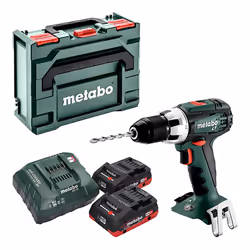 Moteur Metabo puissant à 4 pôles permettant un perçage et un vissage rapidesBroche à six pans creux pour embouts de vissage p ...