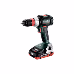 Metabo BS 18 LT BL Q, Visseuse, Poignée de pistolet, 1/2", Noir, Vert, Rouge, 2100 tr/min, 1,3 cm