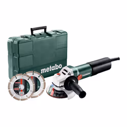 Meuleuse d'angle Metabo WQ 1100-125 Set + Accessoires