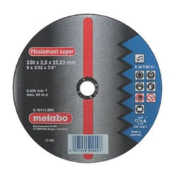 Disque abrasif Metabo; 230x2,5 mm pour le métal