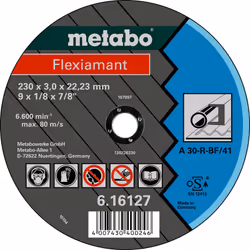 Meules de tronçonnage Flexiamant 125x2,5x22,2 acier
