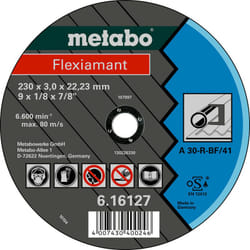 Meules de tronçonnage Flexiamant 125x2,5x22,2 acier