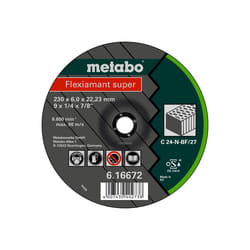 Disque a meuler Metabo FLEXIAMANT SUPER C 24-N; 180x6 mm