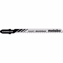 Metabo 5 lames de scies sauteuses, Al+NE-M, expert, 74/3,0mm (623648000) Référence 623648000, EAN 4007430407535 Pour Metabo,  ...