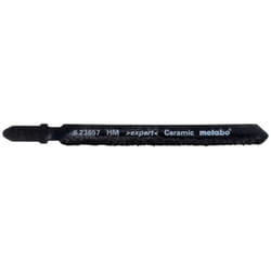 Lame de scie sauteuse, matériaux céramiques, série « expert », 76 mm, fine, revêtement de carbure par projection Metabo