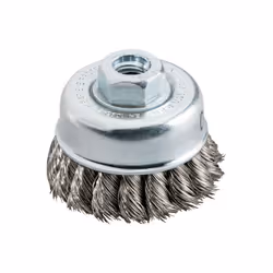 Metabo 623710000, Brosse coupe, Toutes marques, 8 cm, Argent, M14, 0,5 mm