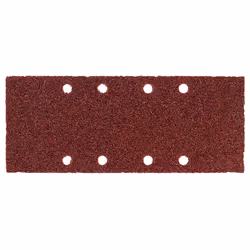 Metabo 624486000, pâte sablée, Métal, Polyester, Acier inoxydable, Acier, Bois, Marron, Rectangulaire, 93 mm, 230 mm