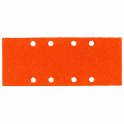 Metabo 624830000, pâte sablée, Bois, Orange, Rectangulaire, 93 mm, 230 mm