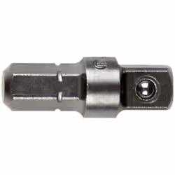 Pièce de réduction, queue hexagonale 1/4" / carrée mâle 1/4".Les outils électriques Metabo ont une longévité tout à fait exce ...