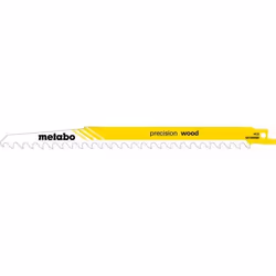 Metabo 631490000, Lames de scie sabre, Bois, Acier fin au carbone, Blanc, Jaune, 8,5 mm, 1,5 mm