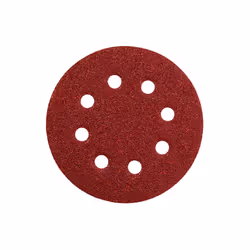 Metabo 6 feuilles abrasives auto-agrippantes 125 mm, assort., B+M, SXE (631232000), pâte sablée, Métal, Bois, Rouge, Rond, 12 ...