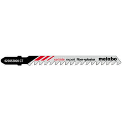 Lame de scie sauteuse, placoplâtre, série « expert », 74/ 4,3 mm, carbure Metabo