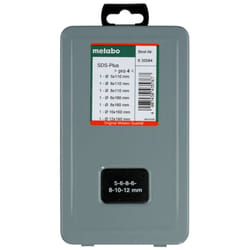 Assortiment de forets SDS (7 forets)coffret métallique pour marteau
