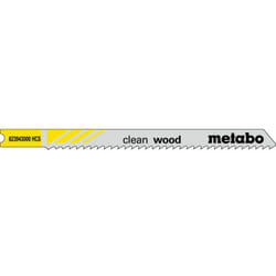 Metabo - 5 lames de scie sauteuse « clean wood » en u 82/2,5MM (623943000)