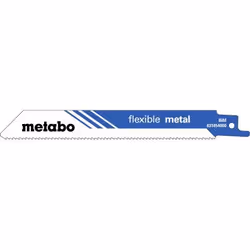 Metabo 631080000, Lames de scie sabre, Métal, Bimétal, Bleu, Blanc, 1,4 mm, 0,9 mm