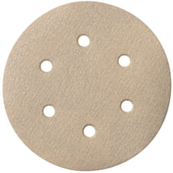 25 feuilles abrasives auto-agrippantes 150 mm, p 60, série « professional », pour peinture, vernis, mastic, pour ponceuse excentrique, corindon, avec