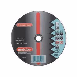 Disque abrasif Metabo; 125x1,6 mm pour le métal