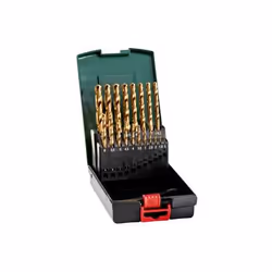 Metabo 627173000, Perceuse, Foret hélicoïdal, Rotation vers la droite, Ø 1 / 1.5 / 2 / 2.5 / 3 / 3.5 / 4 / 4.5 / 5 / 5.5 / 6  ...