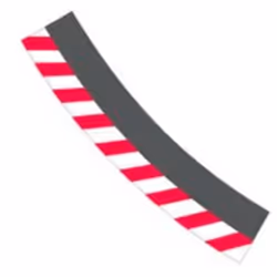 Carrera RC 20563, Ensemble panneau de signalisation, Noir, Rouge, Blanc