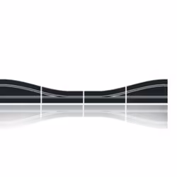 Carrera Toys Narrow section, Noir