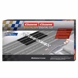 Carrera RC Multistart Lane, Piste de véhicules de jeu, 8 an(s), Gris
