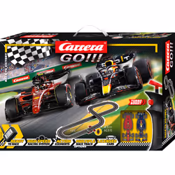 Carrera GO!!! Race To Victory, Ensemble véhicule de course et piste, 6 an(s), Multicolore
