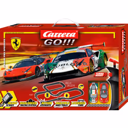 Carrera GO!!! Ferrari Pro Speeders, Ensemble véhicule de course et piste, 6 an(s), Multicolore