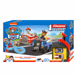 Carrera RC Paw Patrol Track Patrol, Ensemble véhicule et piste, 3 an(s), Plastique, Bleu, Rouge