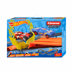 Carrera GO!!! Hot Wheels, Ensemble véhicule de course et piste, 5 an(s), Multicolore