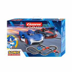 Carrera 20063520, Ensemble véhicule de course et piste, Sonic the Hedgehog, 5 an(s), D, Multicolore
