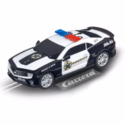Carrera Toys Chevrolet Camaro "Sheriff", Véhicule, 6 an(s), Noir, Blanc