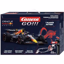 Carrera - Set pour débutants - GO!!! - 2 voitures Red Bull Racing - Jeu de course électrique