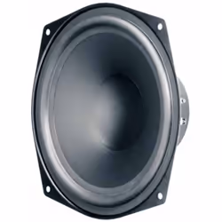 Visaton VS-WS20E/4, Avec fil, 80 W, 4 Ohm, Noir