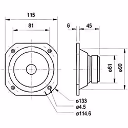 Visaton FRS 10 WP 25 W - Vue supplémentaire 2