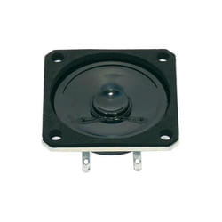 Haut-parleur miniature - VISATON - K50 SQ - 5 cm - Membrane en plastique - Saladier métallique carré