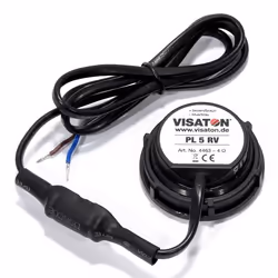 Visaton PL 5 RV haut-parleur Noir Avec fil 10 W